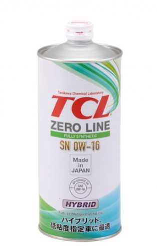 Масло моторное TCL Zero Line Fully Synth Fuel Economy SP GF-6 0W16 1 л