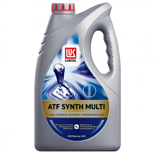 Масло трансмиссионное ЛУКОЙЛ ATF SYNTH MULTI 4 л