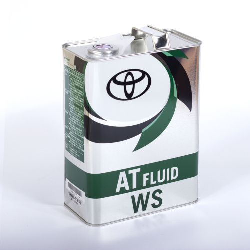 Масло Toyota ATF WS жидкость для секвентальной АКПП Тайланд жестяная банка 08886-81855 4 л
