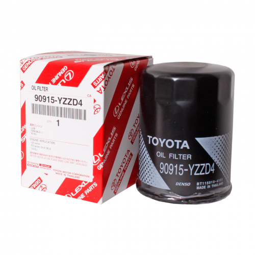 Фильтр масляный TOYOTA 90915YZZD4 (Аналог W712/83 )