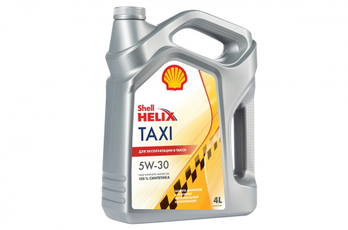 Масло Shell 5W30 Helix TAXI SN/CF 4 л синтетическое
