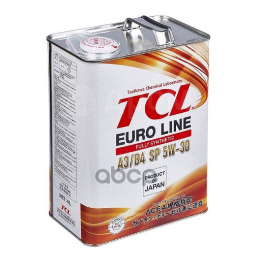 Масло моторное TCL Euro Line SP ACEA A3/B4 5W30 4 л
