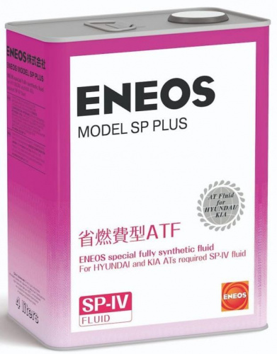 Масло трансмиссионное ENEOS Model SP Plus for HYUNDAI/KIA SP-IV для АКПП 4 л