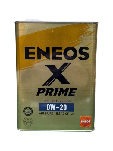 Масло моторное ENEOS X PRIME 0W20 SP/RC GF-6A 4 л синтетическое ЯПОНИЯ