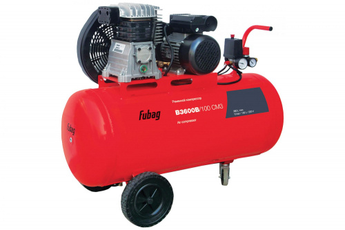 Компрессор FUBAG B3600B/100 СМ3 (360л/мин, 100л, 10бар, 2.2кВт)