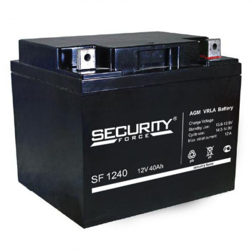 Аккумулятор Security Force SF1240 12V 40 Ah