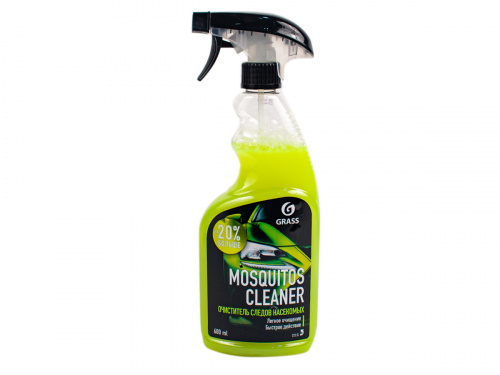 Очиститель кузова Grass Mosquitos Cleaner от следов насекомых, почек 600 мл 110372 фото магазина Бери Масло