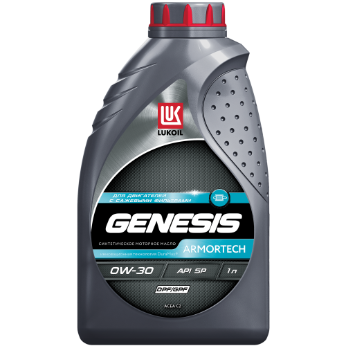 Масло моторное Лукойл Genesis Armortech 0W30 DPF/GPF синтетическое 1 литр