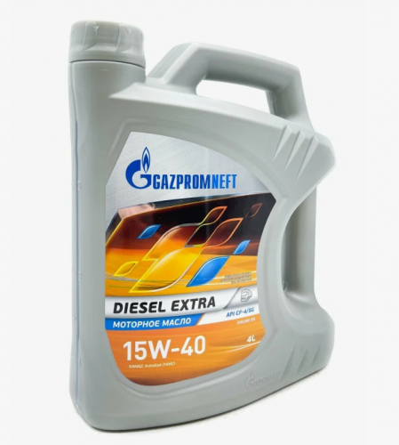 Масло моторное Gazpromneft Diesel Extra 15w-40, 4 л