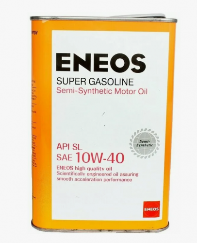 Масло Моторное Eneos Super Gasoline SL 10W40 п/синтетическое 1 литр