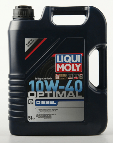 Масло LiquiMoly 10W40 Optimal Diesel HC п/синтетическое CF В3 5 л