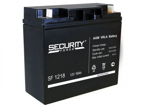 Аккумулятор Security Force SF1218 12V 18 Ah