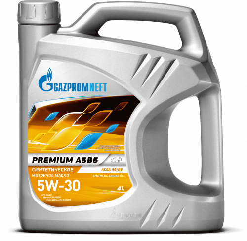 Масло моторное Gazpromneft Premium 5W-30 A5/B5 4 л