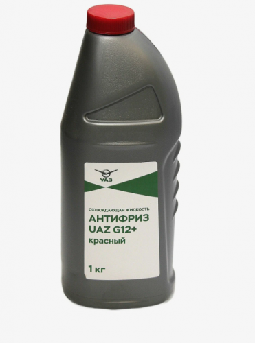 Антифриз UAZ G12+ RED красный 1 кг фото магазина Бери Масло