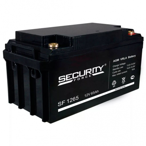 Аккумулятор Security Force SF1265 12V 65 Ah