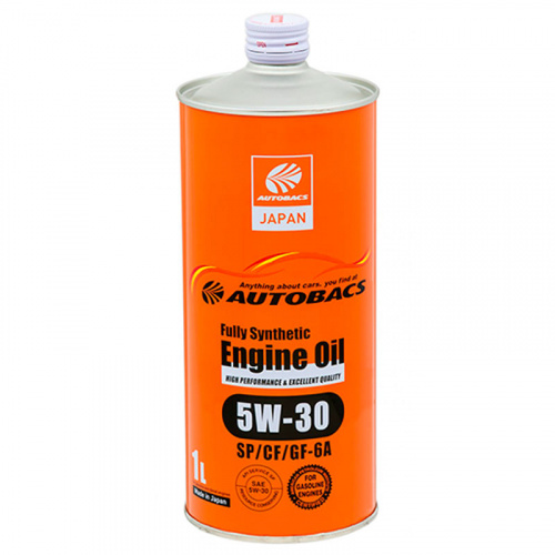 Масло моторное AUTOBACS Fully Synthetic Engine Oil 5W30 SP/GF-6A 1 л