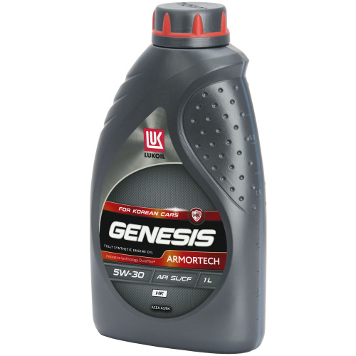 Масло Лукойл Genesis Armortech HK 5W30 SL/CF A3/B4 KIA HYUNDAI синтетическое 1 л