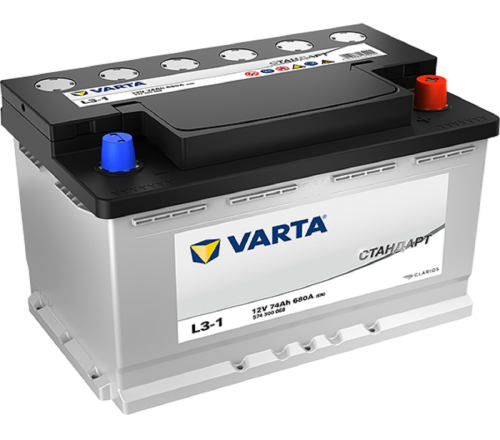 Аккумулятор VARTA (VST) 74 Ah 680 A ОП фото магазина Бери Масло