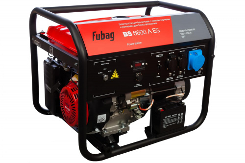Генератор бенз. FUBAG BS 6600 A ES (эл. стартер)