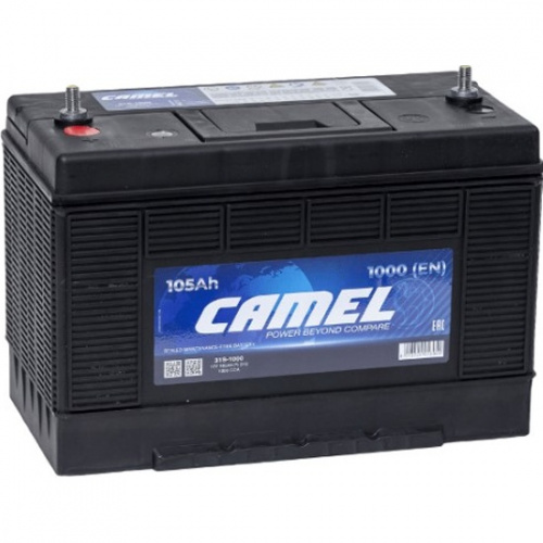 Аккумулятор CAMEL 105 Ah 1000 A ВИНТОВЫЕ фото магазина Бери Масло