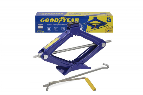 Домкрат ромбический 2 т 100-410 мм Goodyear GY-SJ-03