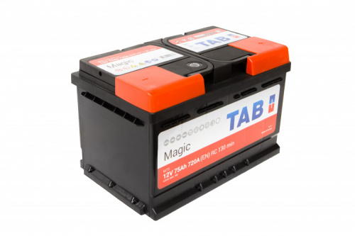 Аккумулятор TAB 75 Ah 720 A E38 (низ.) ОП фото магазина Бери Масло
