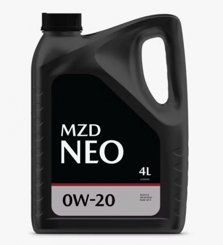 Масло моторное Mazda MZD NEO 0W20 4 л синтетическое