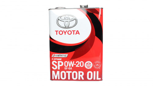 Масло Toyota 0W20 Motor Oil SN/GF-6 моторное Новое Япония 4 л