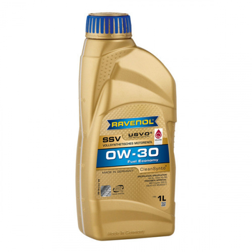 Масло моторное RAVENOL 0W30 SSV Fuel Economy A5/B5 SL синтетическое 1
