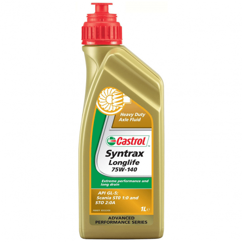 Масло трансмиссионное Castrol 75W140 Syntrax Longlife API GL5 1 литр