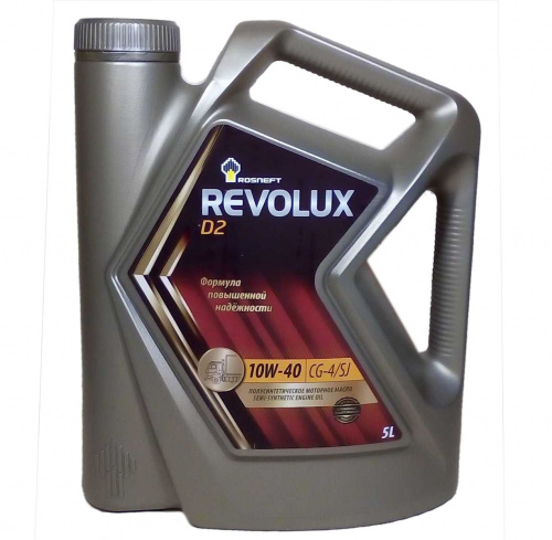 Масло моторное РосНефть 10W40 Revolux D2 CG-4/SJ п/синтетическое 5 л