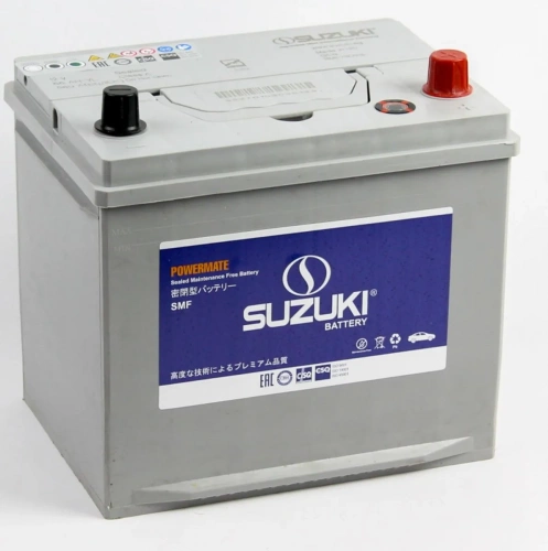 Аккумулятор SUZUKI 66 Ah 560 A 75D23L фото магазина Бери Масло