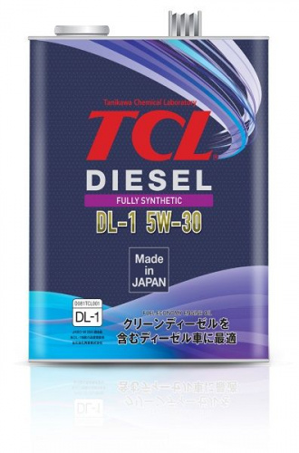 Масло для дизельных двигателей TCL Diesel Fully Synth DL-1 5W30 4 л
