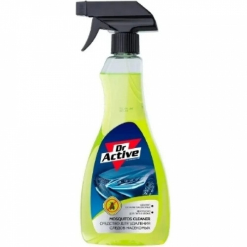 Очиститель кузова Sintec Dr. Active Mosquitos Cleaner от следов насекомых, почек 500 мл спрей 802453 фото магазина Бери Масло