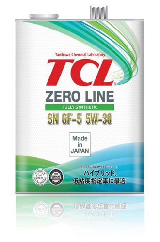 Масло моторное TCL Zero Line Fully Synth Fuel Economy SN GF-6 5W30 4 л