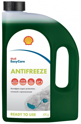 Антифриз Shell Antifreeze Super Protection Зеленый 4 кг фото магазина Бери Масло