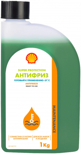 Антифриз Shell Antifreeze Super Protection Зеленый 1 кг фото магазина Бери Масло